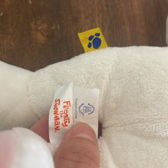 Rare Frosty The Snowman Hocus Pocus Bunny Rabbit Build a Bear Plush Stuffed 10” - Picture 4 of 5